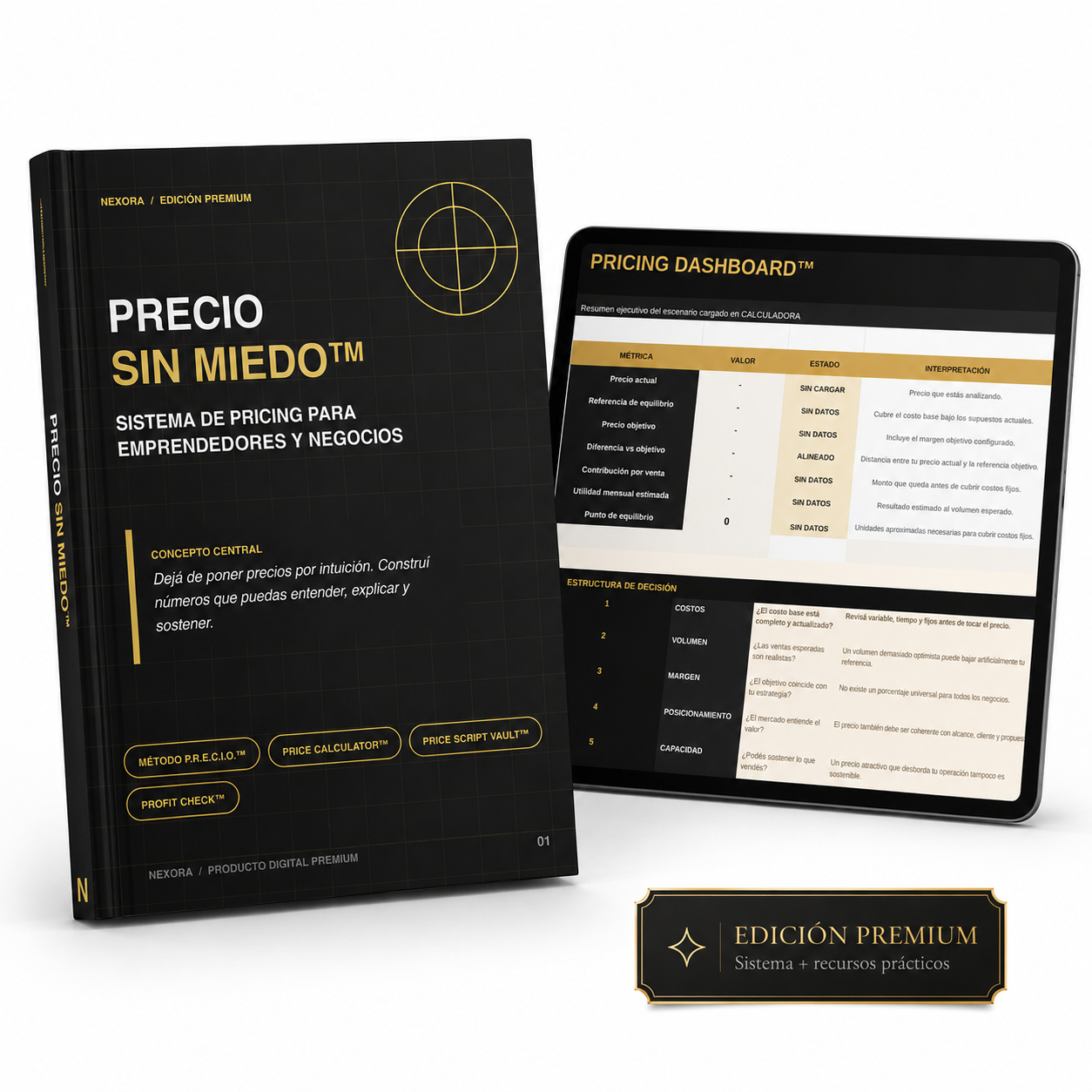 PRECIO SIN MIEDO™ | Sistema Premium de Pricing para Emprendedores y Negocios